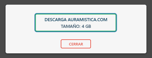 Descargar backup del sitio
